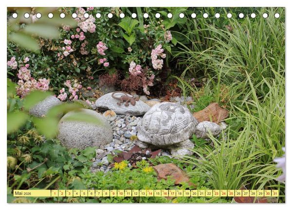 Produktbild: Gartentr&auml;umerei (Tischkalender 2026 DIN A5 quer), CALVENDO Monatskalender