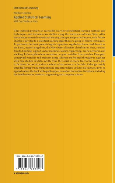 Produktbild: Applied Statistical Learning
