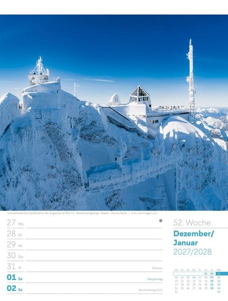 Produktbild: Faszination Alpenwelt Wochenplaner Kalender 2027