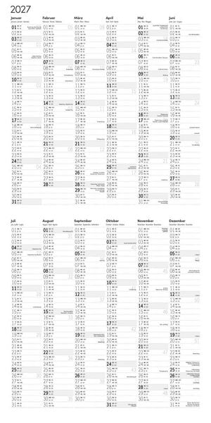 Produktbild: Die Farbe Blau Kalender 2027 - 30x30 - Art12