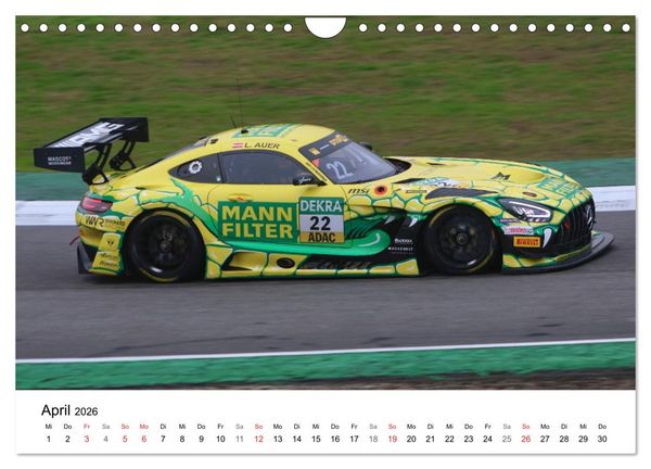 Produktbild: Motorsport in Deutschland (Wandkalender 2026 DIN A4 quer), CALVENDO Monatskalender