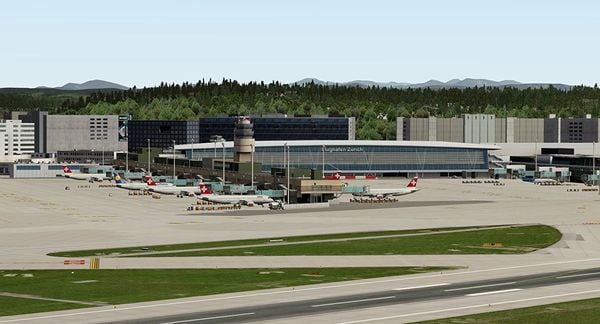 Produktbild: X-Plane 11 - Airport Zurich (Add-On)