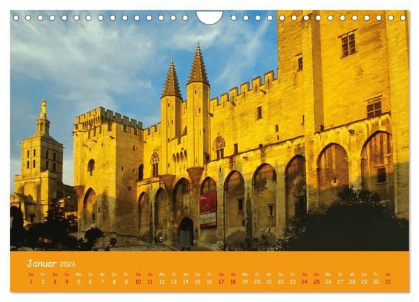 Produktbild: Quer durch S&uuml;dfrankreich (Wandkalender 2026 DIN A4 quer), CALVENDO Monatskalender