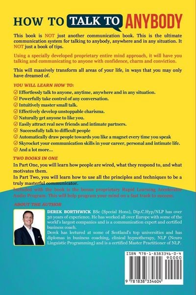 Produktbild: How to Talk to Anybody - Learn The Secrets To Small Talk, Business, Management, Sales & Social Skills & How to Make Real Friends (Communication Skills