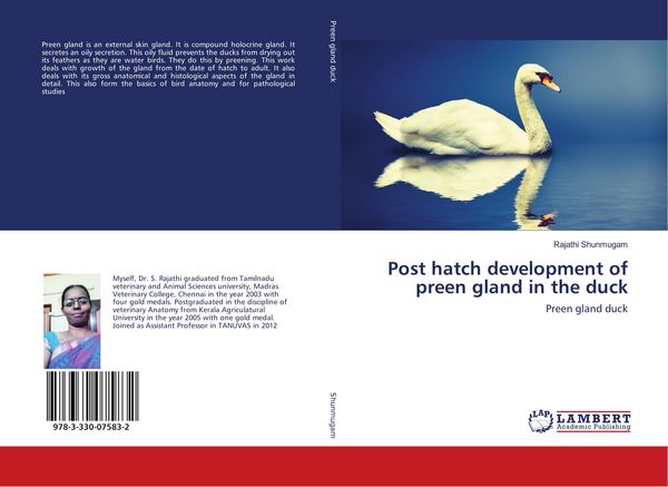 Produktbild: Post hatch development of preen gland in the duck