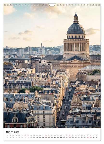 Produktbild: Visite de Paris (Calendrier mural 2026 DIN A3 horizontal), CALVENDO calendrier mensuel