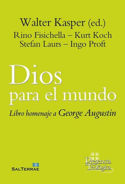 Produktbild: Dios para el mundo : libro homenaje a George Augustin