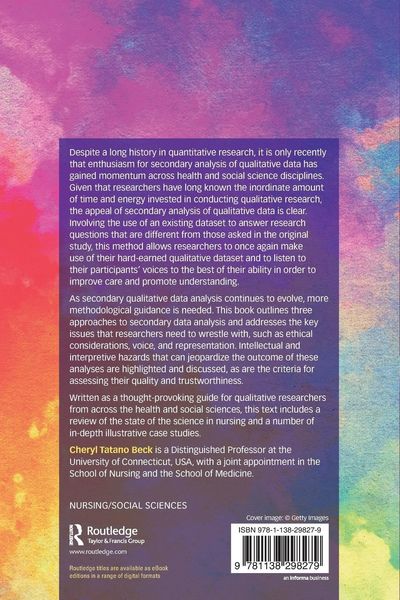 Produktbild: Secondary Qualitative Data Analysis in the Health and Social Sciences