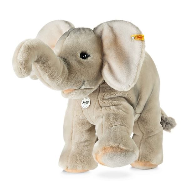 Produktbild: Steiff 064043 - Trampili Elefant, stehend, hellgrau, Pl&uuml;sch, 45 cm