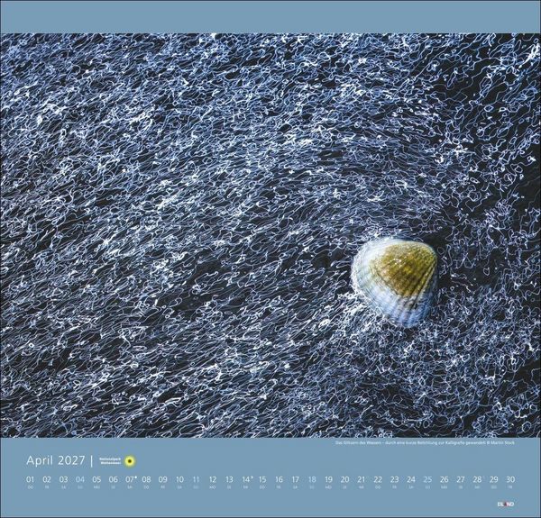 Produktbild: Nationalpark Wattenmeer Edition Kalender 2027 - Martin Stock