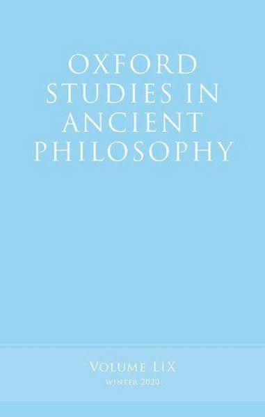 Produktbild: Oxford Studies in Ancient Philosophy, Volume 59