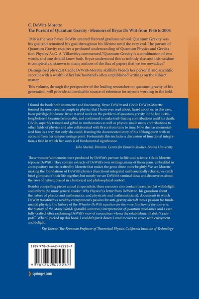 Produktbild: The Pursuit of Quantum Gravity