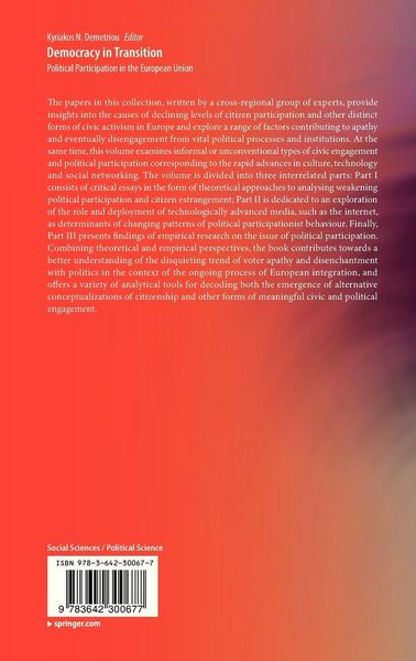 Produktbild: Democracy in Transition