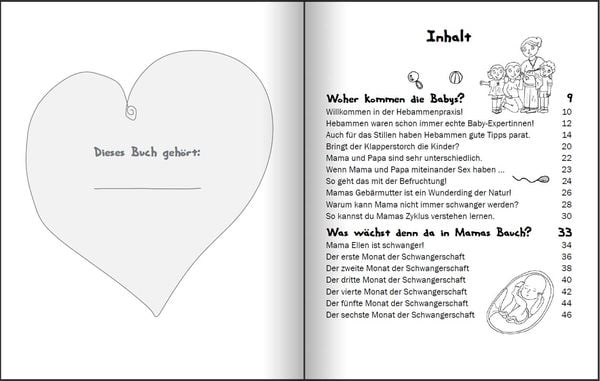Produktbild: Das große Storchenmalbuch - Mach's dir bunt! Hebammenwissen für Kinder zum Thema Babys machen, kriegen, haben