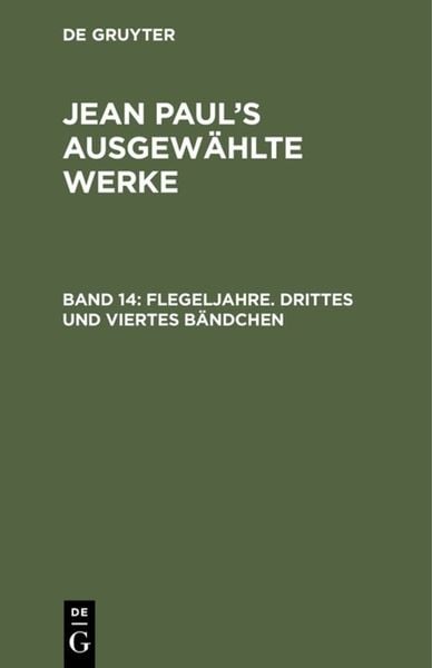 Produktbild: Flegeljahre. Drittes und viertes B&auml;ndchen