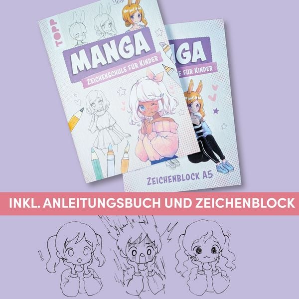 Produktbild: Kreativ-Set Manga Kids