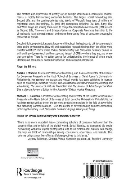 Produktbild: Virtual Social Identity and Consumer Behavior