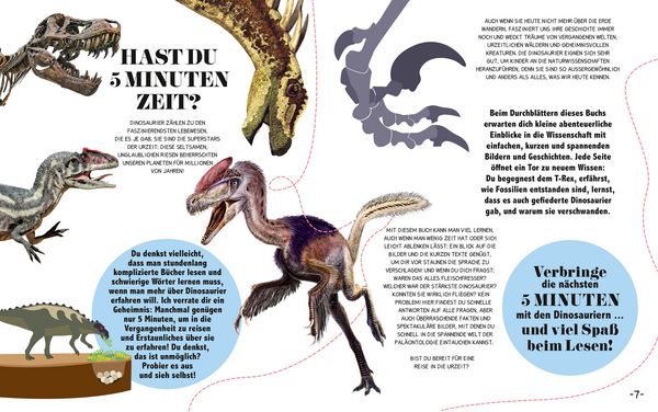 Produktbild: 5-Minuten Wissen Dinosaurier