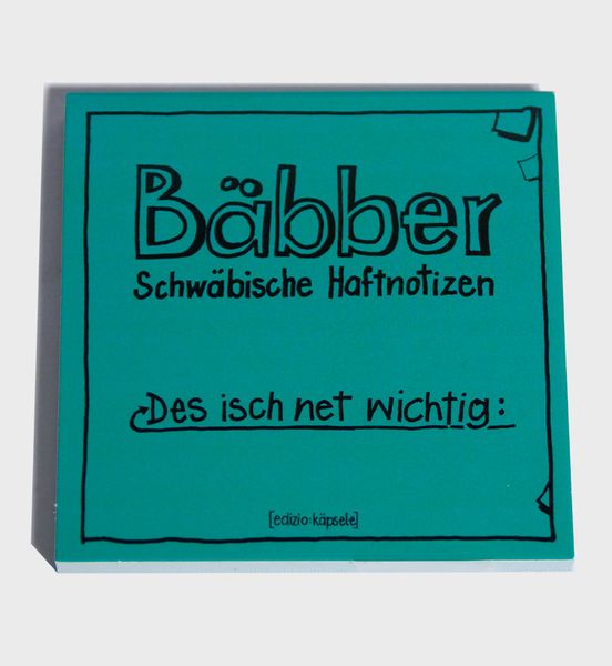 Produktbild: Des isch ned wichtig