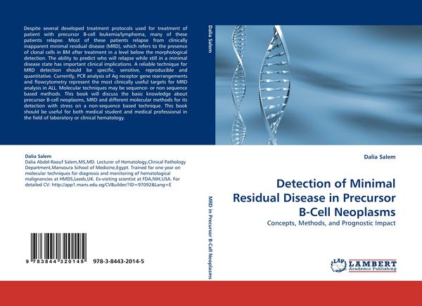 Produktbild: Detection of Minimal Residual Disease in Precursor B-Cell Neoplasms