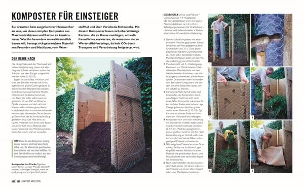 Grünes Gartenwissen. Alles über Kompost
