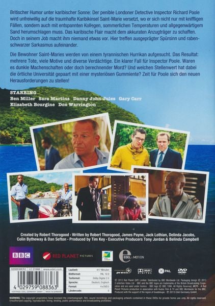 Produktbild: Death in Paradise - Staffel 2 [4 DVDs]