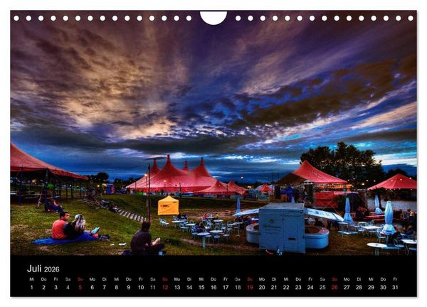Produktbild: Freiburger Impressionen (Wandkalender 2026 DIN A4 quer), CALVENDO Monatskalender