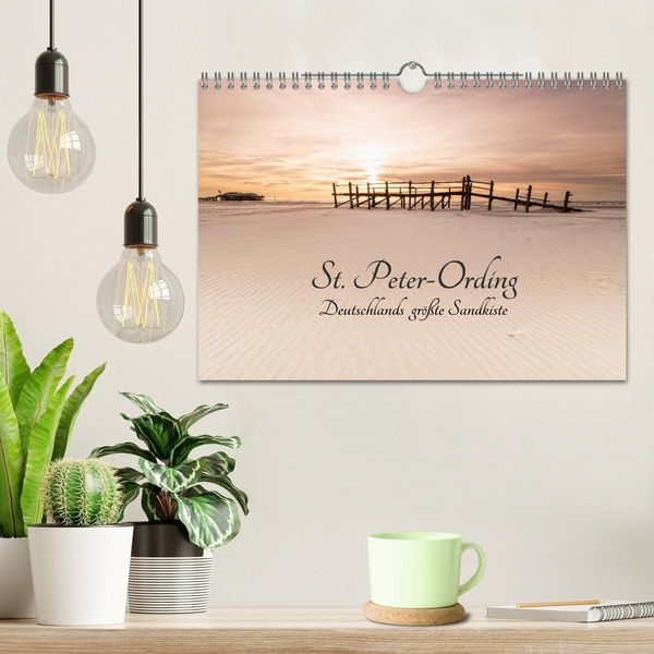 Produktbild: St. Peter-Ording. Deutschlands gr&ouml;&szlig;te Sandkiste (Wandkalender 2026 DIN A4 quer), CALVENDO Monatskalender