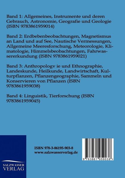 Produktbild: Anleitung zu wissenschaftlichen Beobachtungen auf Reisen