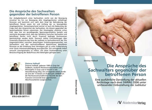 Produktbild: Die Anspr&uuml;che des Sachwalters gegen&uuml;ber der betroffenen Person