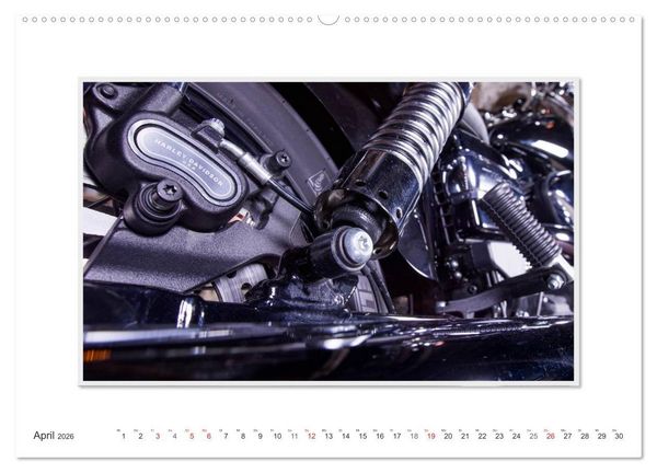 Produktbild: Emotionale Momente: Harley Davidson - Wide Glide (Wandkalender 2026 DIN A2 quer), CALVENDO Monatskalender