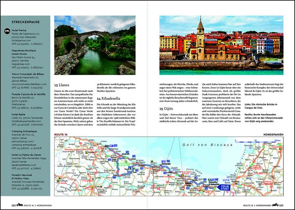 Produktbild: KUNTH Abgefahren, Die sch&ouml;nsten Bikertouren Europas K&uuml;sten