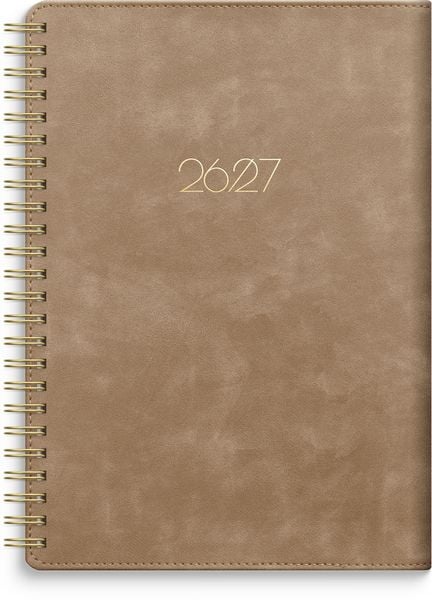 Produktbild: Kalender 26/27 Senator A5 Twist Braun