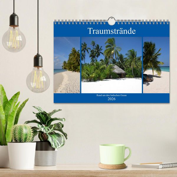 Produktbild: Traumstr&auml;nde rund um den Indischen Ozean (Wandkalender 2026 DIN A4 quer), CALVENDO Monatskalender