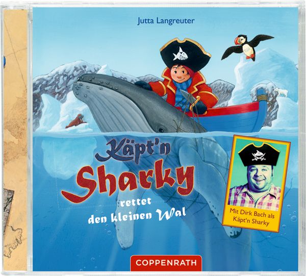 Produktbild: CD: K&auml;pt'n Sharky rettet den kleinen Wal