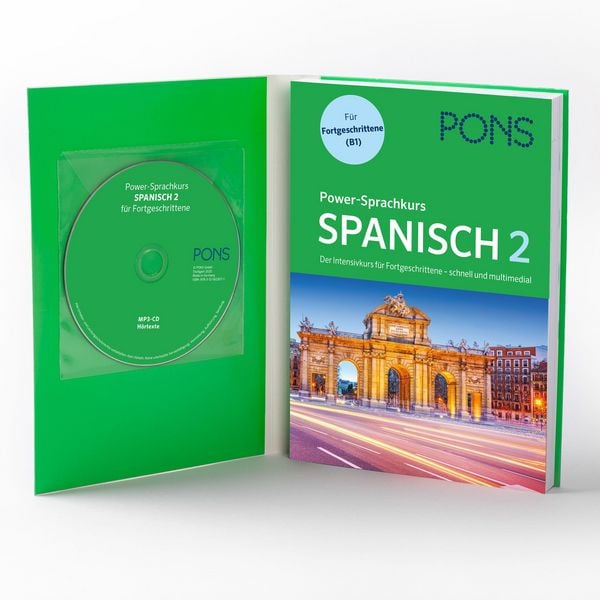 Produktbild: PONS Power-Sprachkurs Spanisch 2