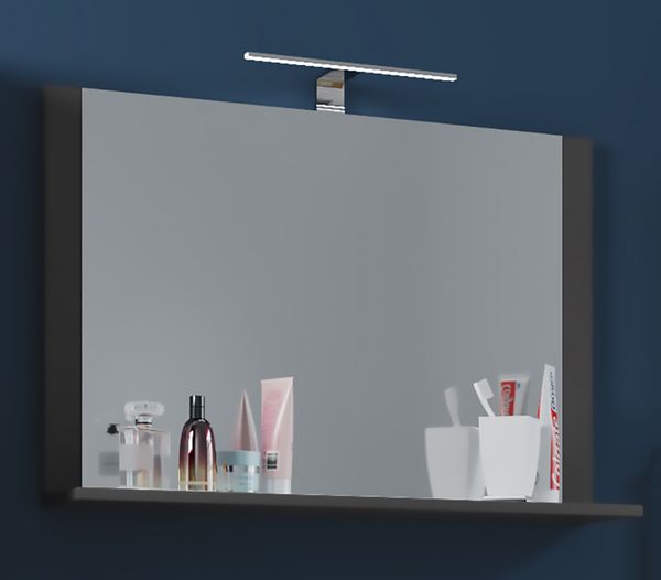 Produktbild: Badspiegel Wandspiegel Bad Spiegel Lendas 55x80 cm