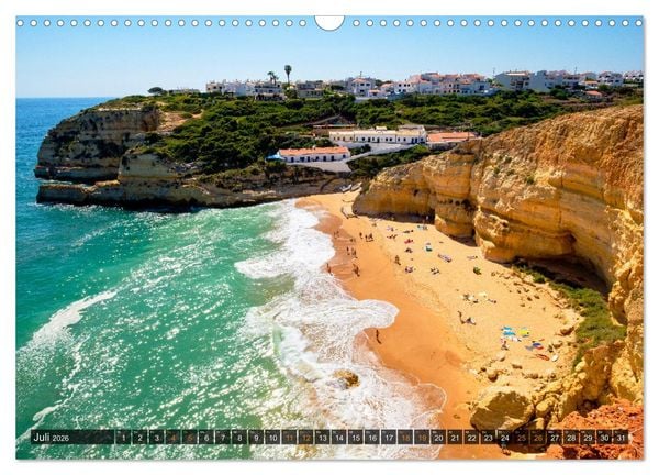 Produktbild: ALGARVE - Urlaub f&uuml;r die Seele (Wandkalender 2026 DIN A3 quer), CALVENDO Monatskalender