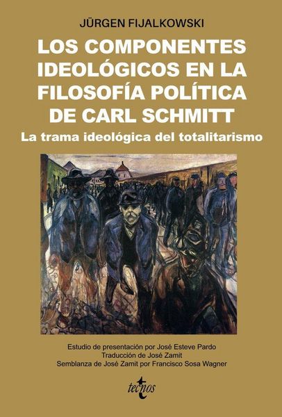 Produktbild: Los componentes ideol&oacute;gicos en la filosof&iacute;a pol&iacute;tica de Carl Schmitt