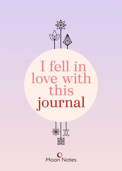 Produktbild: I fell in love with this journal