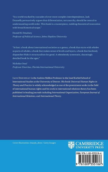 Produktbild: Systems, Relations, and the Structures of International Societies