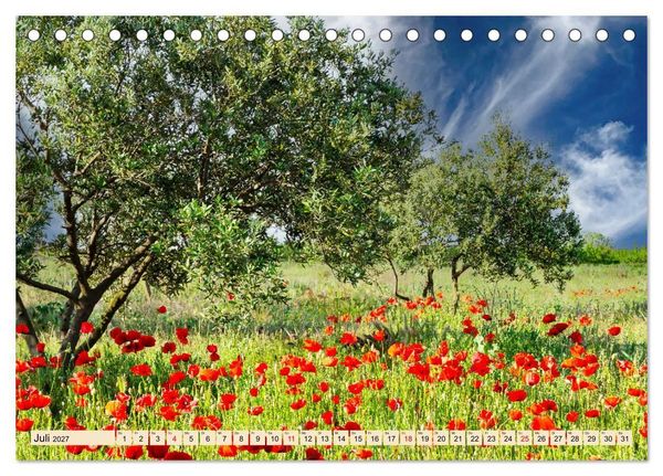 Produktbild: Provence. Licht und Lebensfreude (Tischkalender 2027 DIN A5 quer), CALVENDO Monatskalender