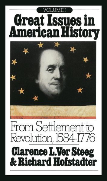 Produktbild: Great Issues in American History, Vol. I