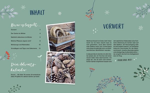 Produktbild: Mein Adventskalender-Buch: Gartendeko-Liebe