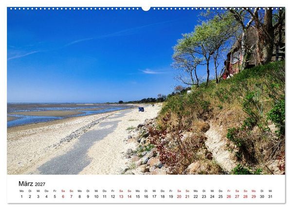 Produktbild: F&ouml;hr - Friesische Karibik (Wandkalender 2027 DIN A2 quer), CALVENDO Monatskalender