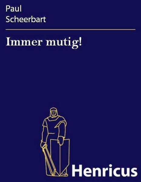 Produktbild: Immer mutig!