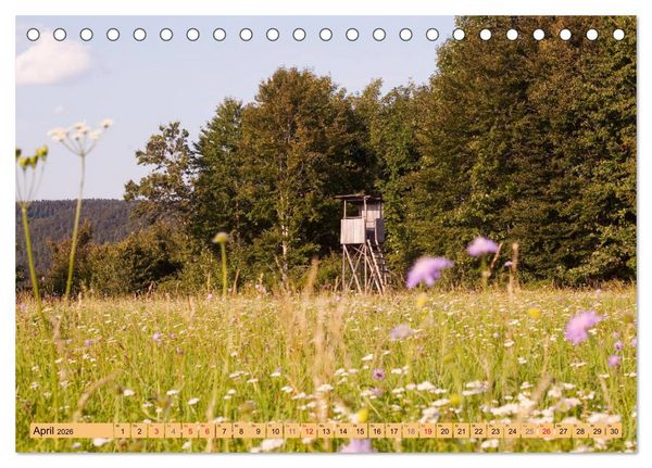 Produktbild: HOCHgesessen (Tischkalender 2026 DIN A5 quer), CALVENDO Monatskalender