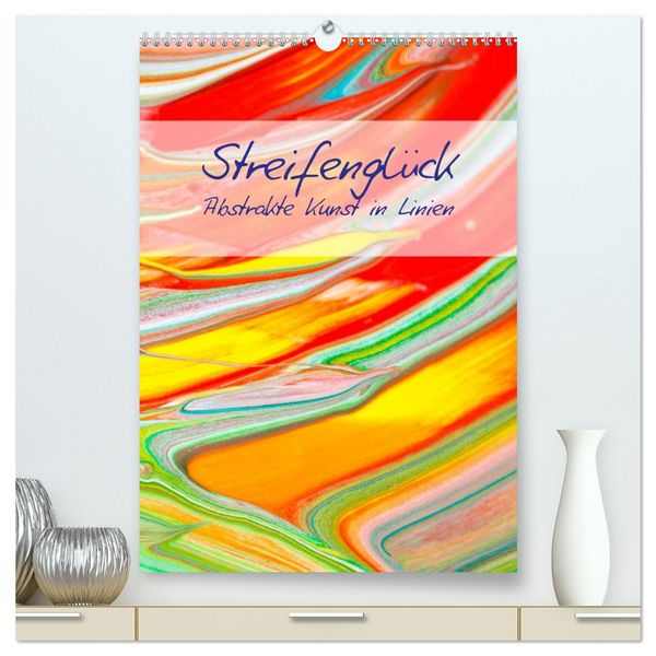 Produktbild: Streifengl&uuml;ck (hochwertiger Premium Wandkalender 2026 DIN A2 hoch), Kunstdruck in Hochglanz