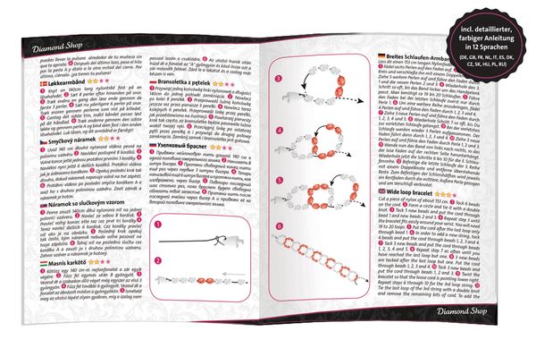 Produktbild: Lena Design Studio: Diamond Shop, Kunststoff Perlen