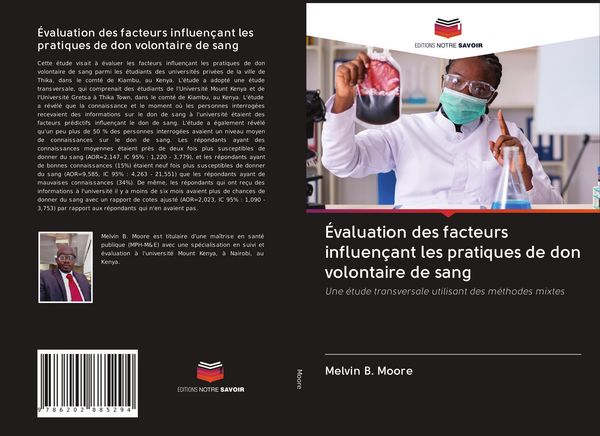 Produktbild: &Eacute;valuation des facteurs influen&ccedil;ant les pratiques de don volontaire de sang